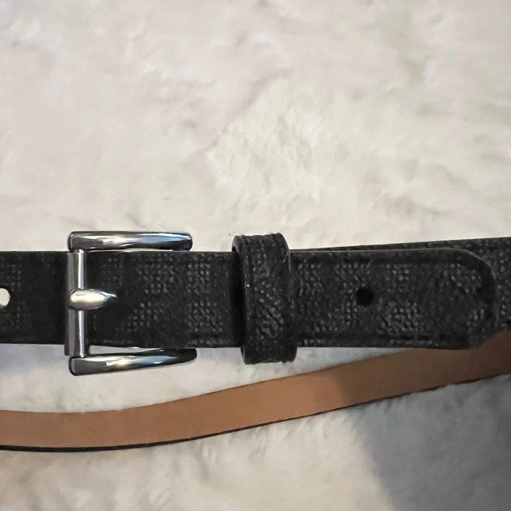 Michael Kors Black MK Logo Designer Belt Bag Fanny Pack Waist Bag